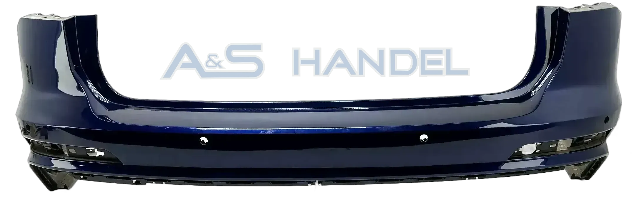 Original Audi A6 4K C8 Stoßstange Heckstoßstange Hinten Blau Metallic 4K9807511C - Bild 1