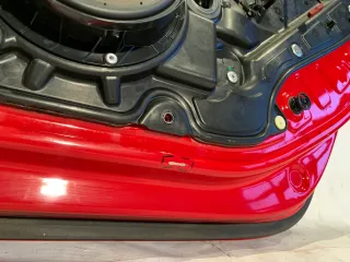 Original Volkswagen Golf 6 5K Tür Hinten Rechts Beifahrerseite Rot Limo - Bild 5
