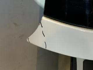 Original Volkswagen Golf 7 VII 5K Heckklappe Kofferraumdeckel Weiss - Bild 6