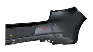 Original VW Golf 6 VI Stoßstange Stoßfänger PDC Schwarz Hinten 5K6807421 - Bild 7