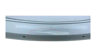 Original VW Sharan 7N Seat Alhambra Stoßstange 6x PDC Weiß Hinten 7N0807421B - Bild 3