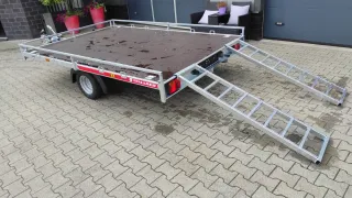 Temared Quad 2 3020 C 1,5t Anhänger ATV Sauna Plattform Motorrad - Bild 6
