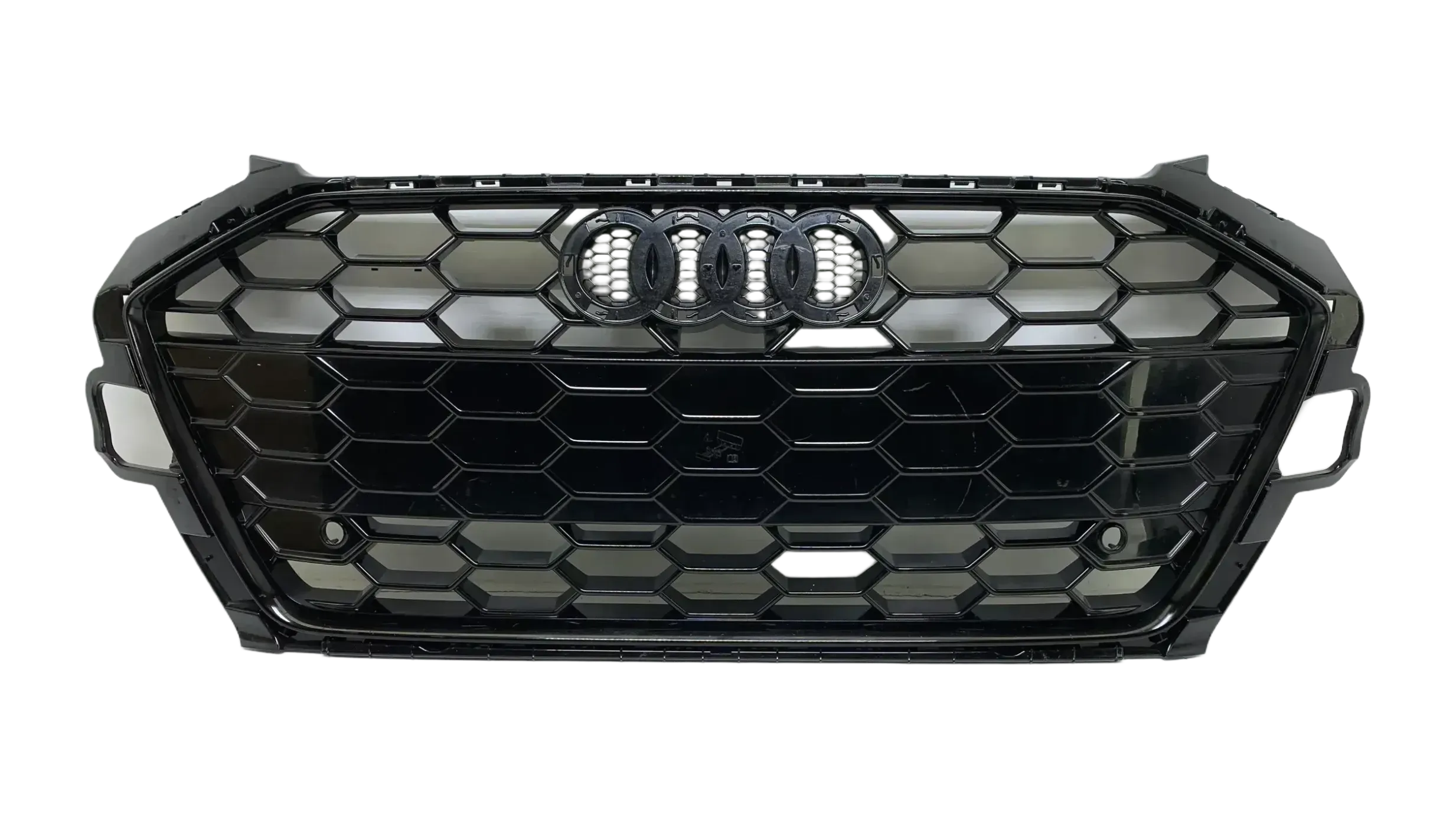 Original AUDI A4 8W B9 S-Line Facelift Frontgrill Kühlergrill Schwarz 8W6853651B - Bild 1