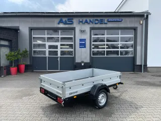 Zaslaw 235 SU ALU schwarz Kipper 750 kg Anhänger Tieflader 235x132x35 LED Alutrailer - Bild 3