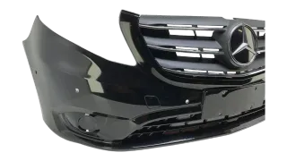 Original Mercedes Benz Vito W447 Stoßstange Frontbumper Schwarz - Bild 2