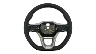 NEU - Original Seat Leon Ateca Tarraco Ibiza Lederlenkrad Vorne Links 5FF419091 - Bild 1
