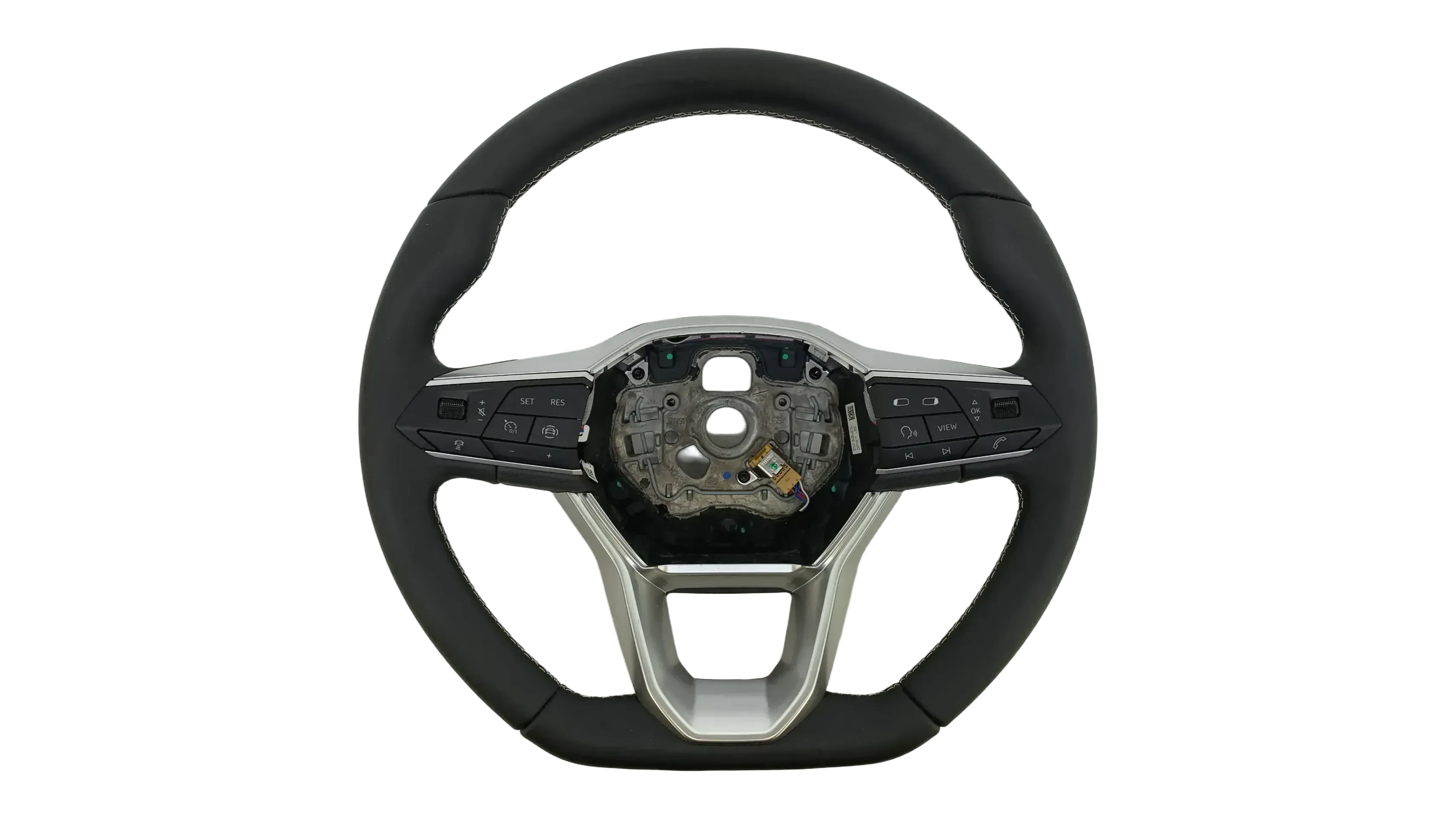 NEU - Original Seat Leon Ateca Tarraco Ibiza Lederlenkrad Vorne Links 5FF419091 - Bild 1