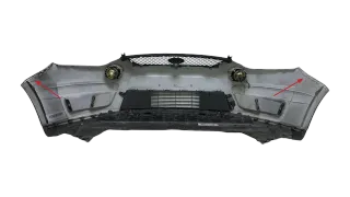 Original Ford C-Max Stoßstange Stoßfänger Tagfahrlicht Vorne Blau 6M21R17757K - Bild 6