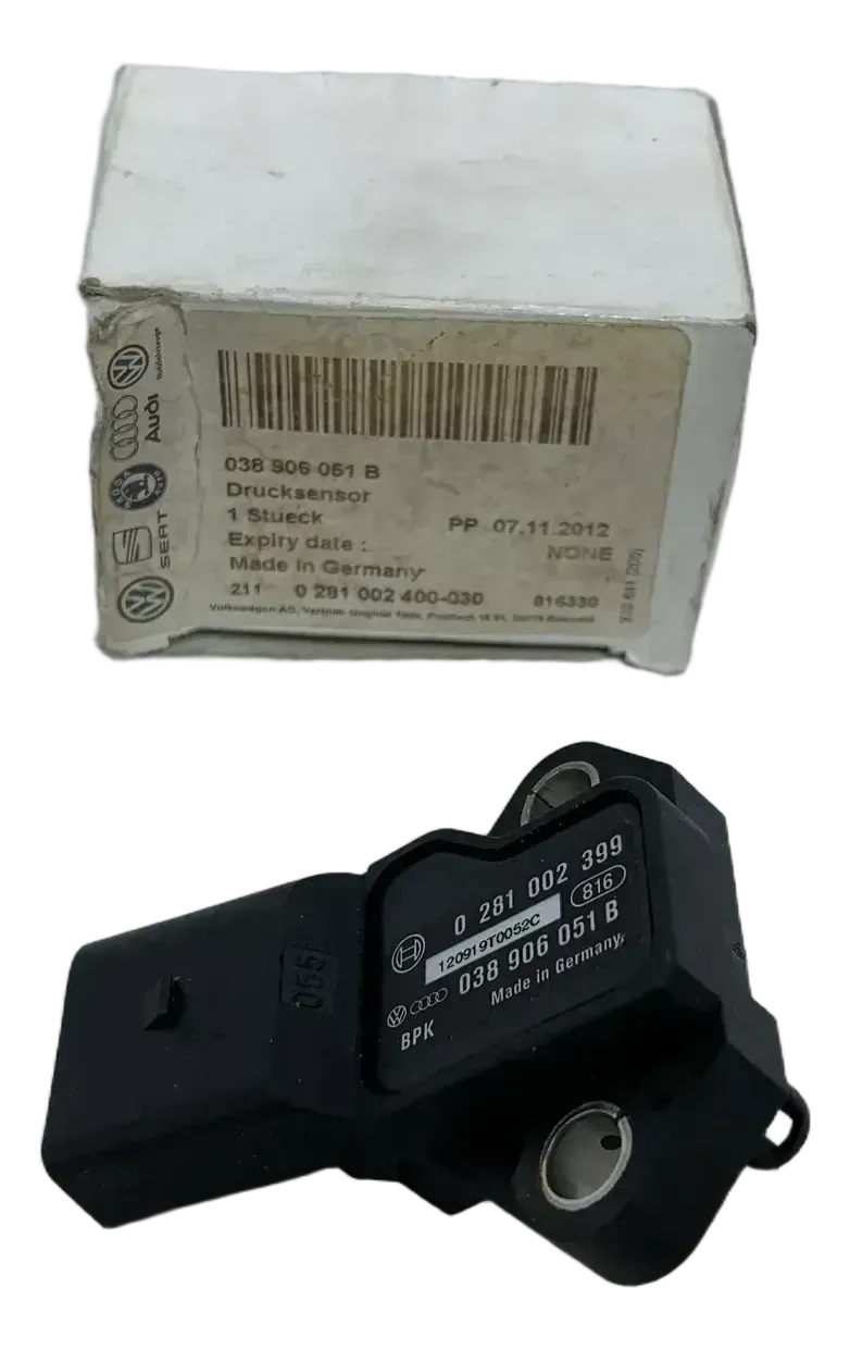 NEU Original VW Audi Seat Skoda Ladedrucksensor Saugrohrdrucksensor 038906051B - Bild 1