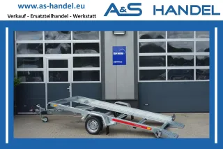 Temared 3518U CarFlat Autotrailer 1500kg Anhänger Autotransporter - Bild 1