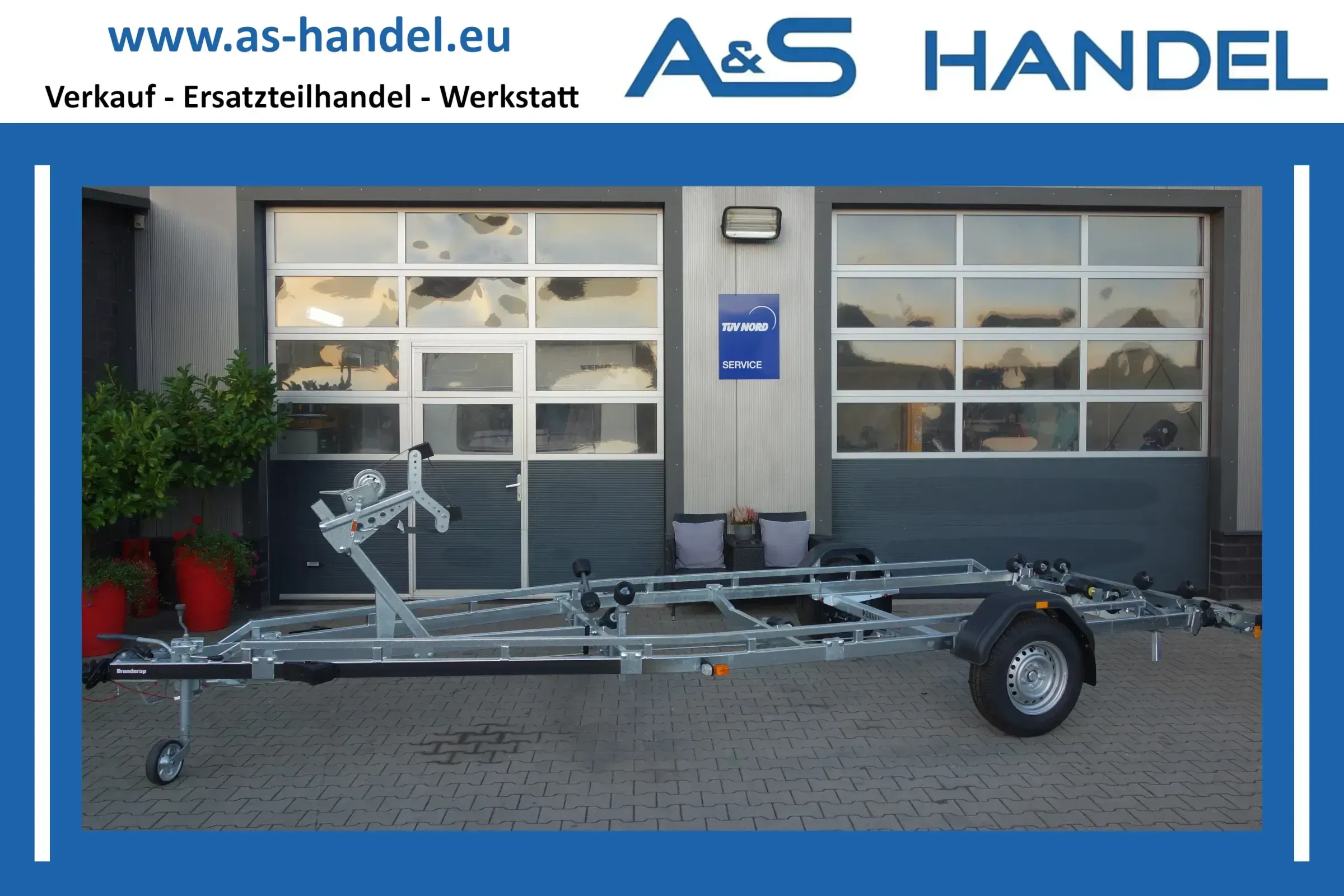 Bootsanhänger Brenderup Premium 1800kg Bootstrailer 221800 B SR - Bild 1