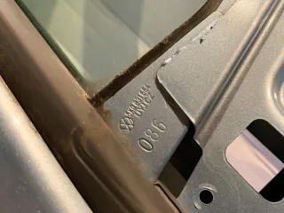 Original Volkswagen Golf 6 5K0 Beifahrer Tür Vorne Rechts Blau/Silber 5K0831664 - Bild 7