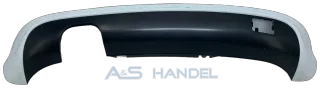Original Audi A3 8P Spoiler Diffusor Heckstoßstange Weiß Grau Hinten 8P4807521E - Bild 1