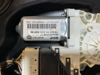 Original Volkswagen Golf 6 5K Tür Beifahrerseite Hinten Rechts Grau Metallic - Bild 7