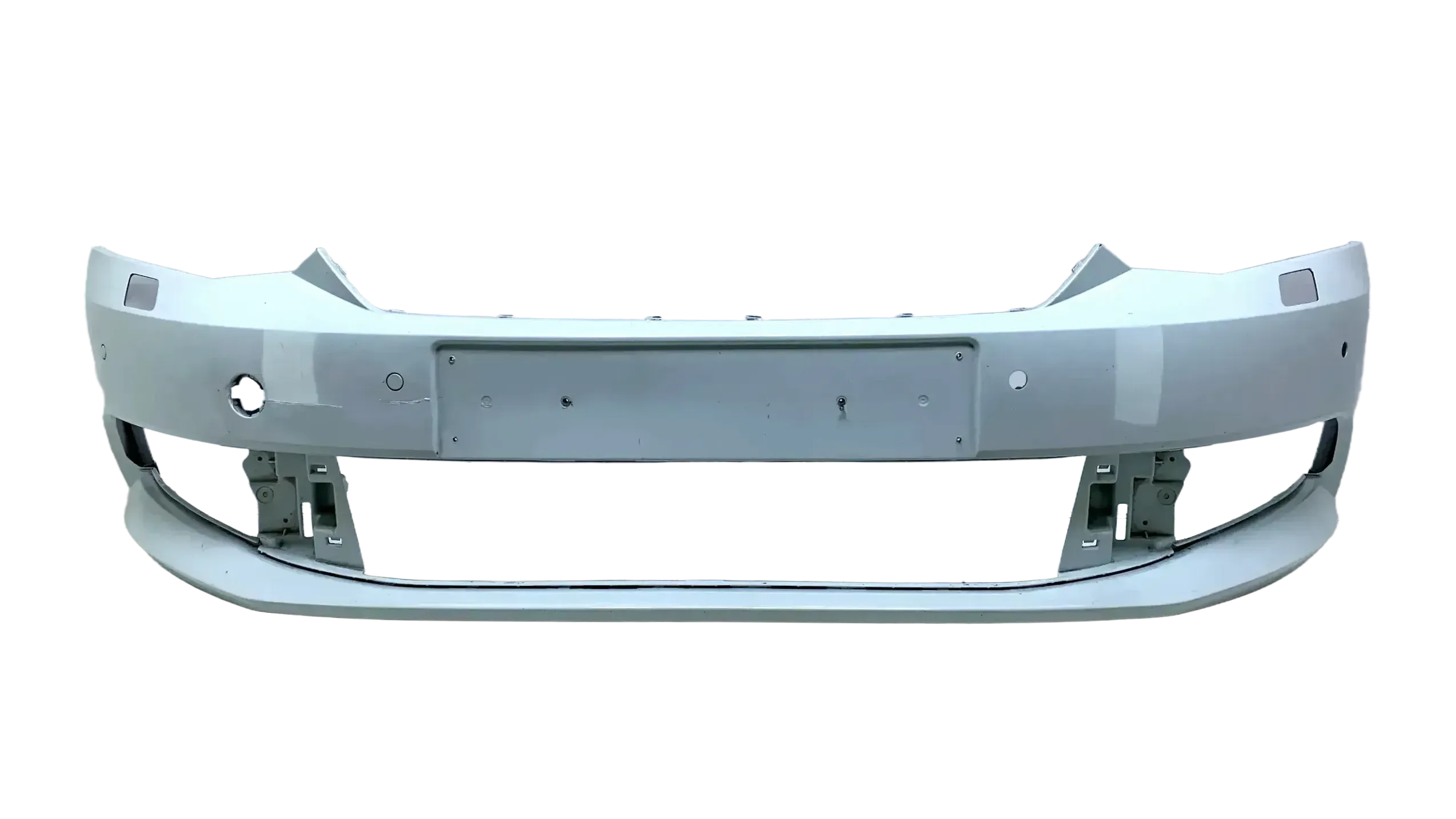 Original Skoda Fabia 3 III Stoßstange Frontstoßstange Vorne Weiß 6V0807221 - Bild 1