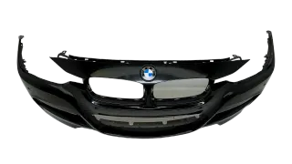 Original BMW 3 F30 F31 Frontstoßstange M Paket Stoßstange Vorne Schwarz 8067873 - Bild 2