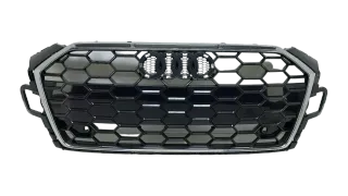NEU Original Audi A5 8W6 F5 Facelift S-Line Kühlergrill grau met Chrom 8W6853651 - Bild 1
