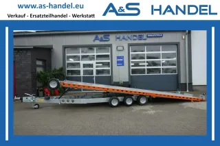 Wiola W23R L35G65P ALU Autotransporter Anhänger 6,5m 3.500 kg - Bild 1