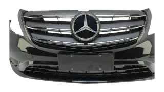 Original Mercedes Benz MB Vito W447 Stoßstange Frontbumper schwarz - Bild 2