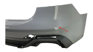 Original Audi RS7 C8 Heckstoßstange Grau mit Diffusor hinten 4K8807511K - Bild 3