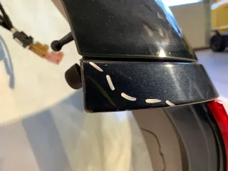 Original Volkswagen Golf 5 1K Heckklappe Kofferraumdeckel Blau Met. Vormontiert - Bild 5