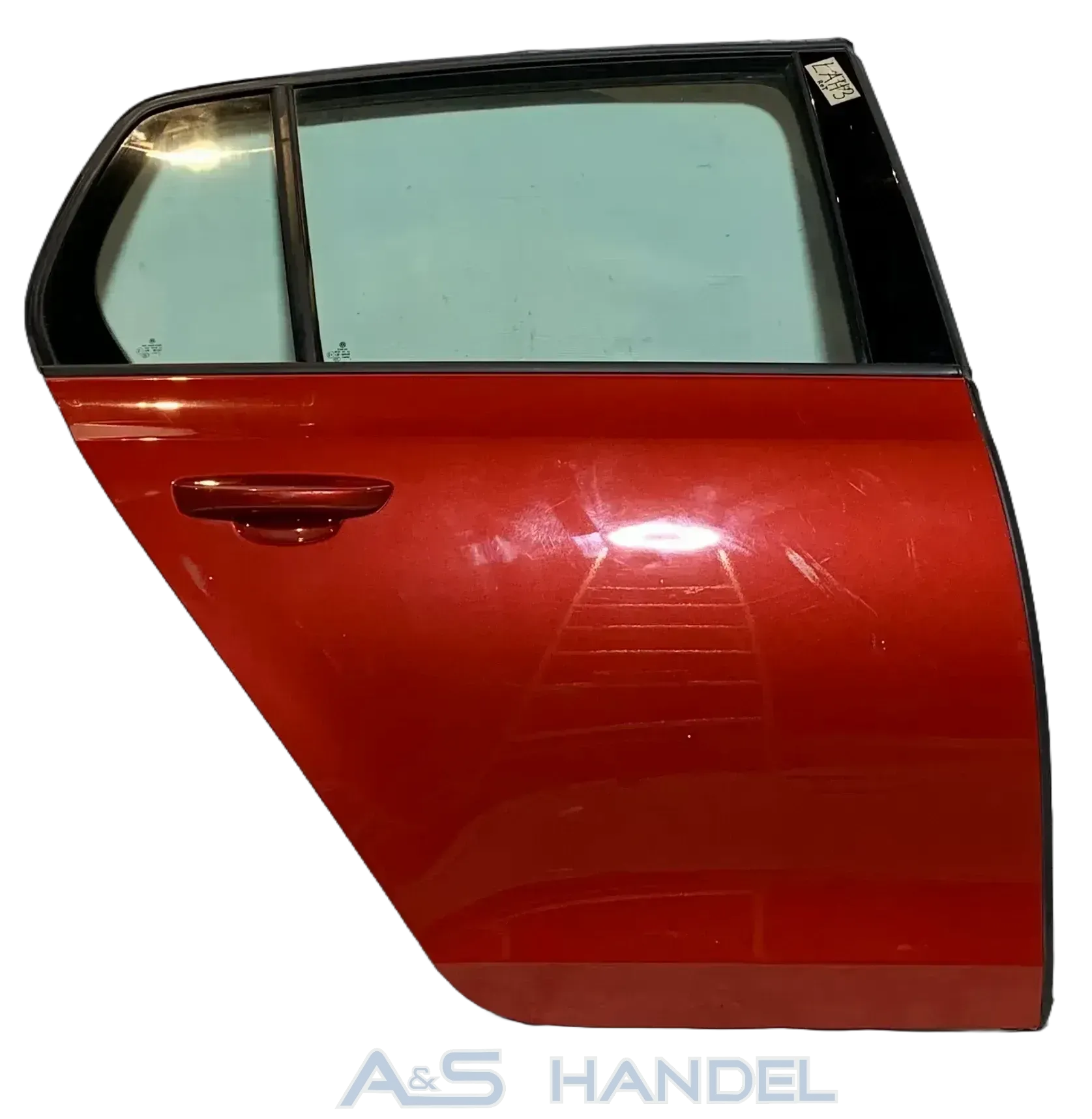 Original Volkswagen Golf 6 5K4 Tür Beifahrerseite Hinten Rechts Rot LAH3 - Bild 1