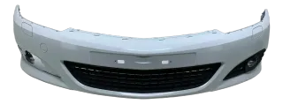Original Opel Astra H GTC Stoßstange Heckschürze Weiß Vorne 374339703 - Bild 1