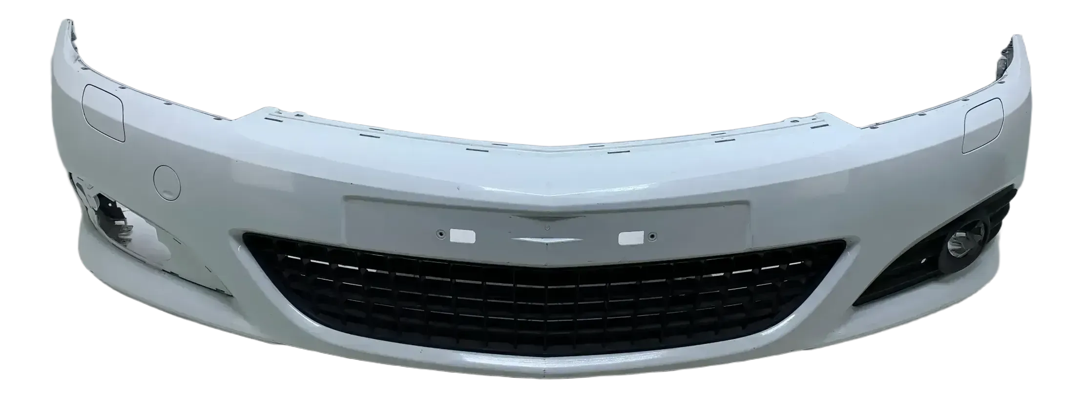 Original Opel Astra H GTC Stoßstange Heckschürze Weiß Vorne 374339703 - Bild 1