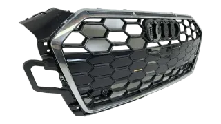 NEU Original Audi A5 8W6 F5 Facelift S-Line Kühlergrill grau met Chrom 8W6853651 - Bild 2