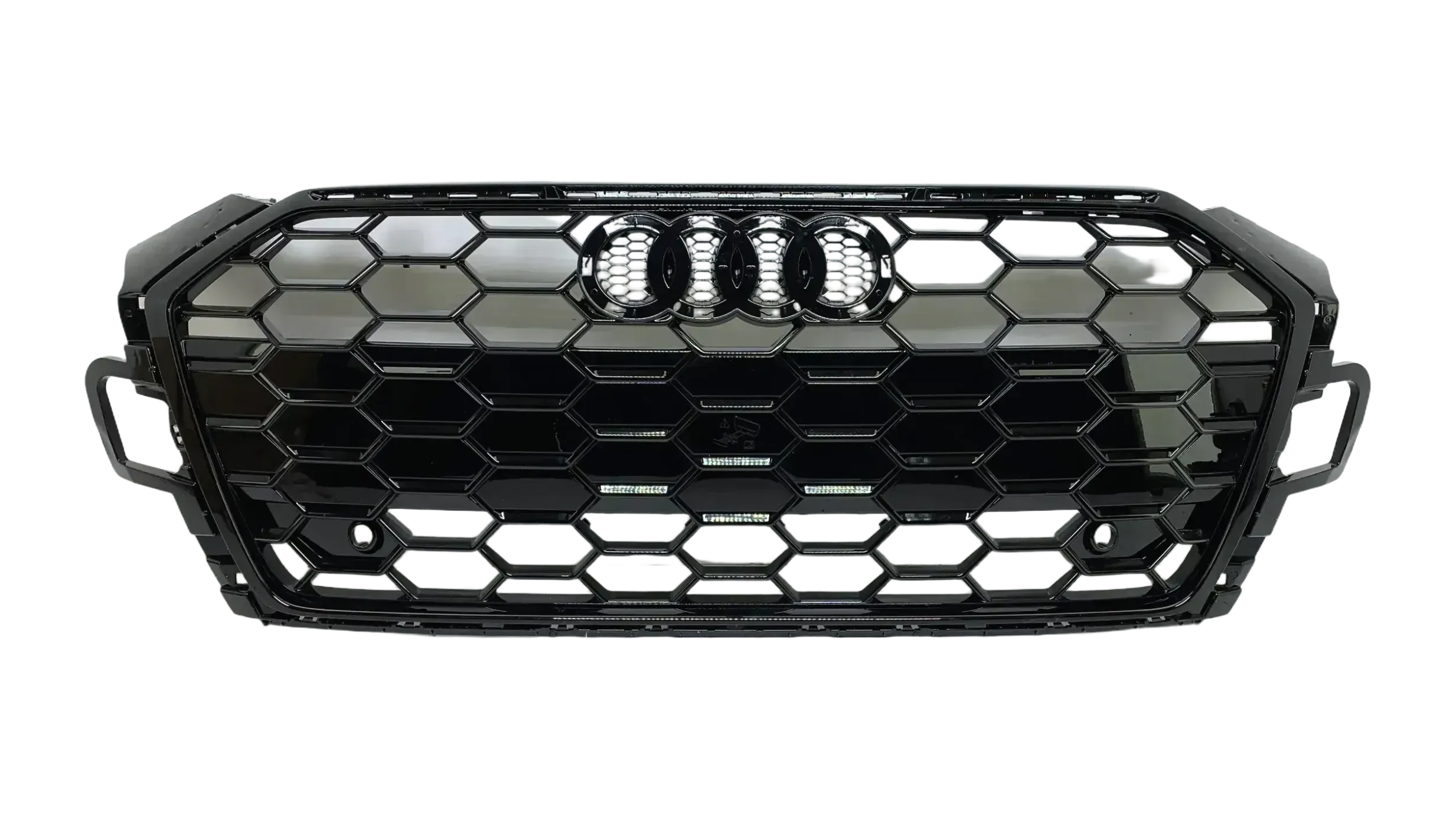 Original AUDI A5 8W Facelift S-Line Kühlergrill Front Grill Schwarz 8W6853651BL - Bild 1