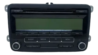 Original VW Golf V Plus Autoradios CD Player Blaupunkt 5M0035186AA - Bild 1