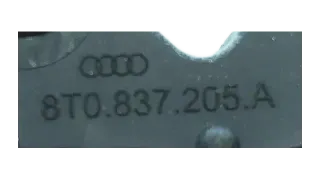 Original AUDI Türgriff Vorne Links mit Schloss Weiss 8T0837205A - Bild 3