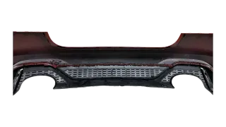 Original Audi RS7 C8 Heckstoßstange Rot mit Diffusor hinten 4K8807511K - Bild 8