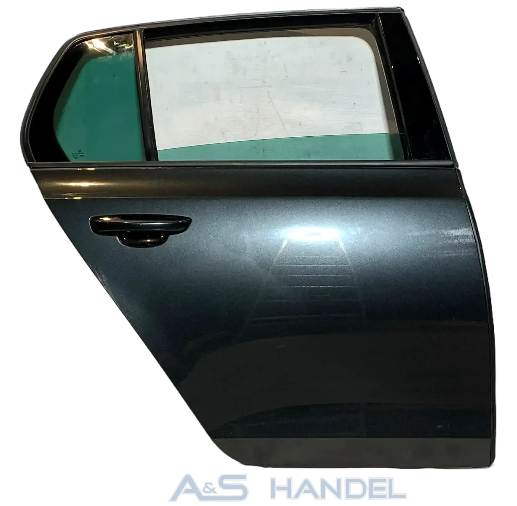 Original Volkswagen Golf 6 5K Beifahrer Tür Hinten Rechts Grau Metallic - Bild 1