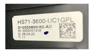 Original Ford Mondeo Galaxy S-Max Lederlenkrad Vorne Links HS713600UC1 - Bild 9