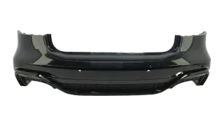 Original Audi RS7 C8 Heckstoßstange Schwarz mit Diffusor hinten 4K8807511K - Bild 1