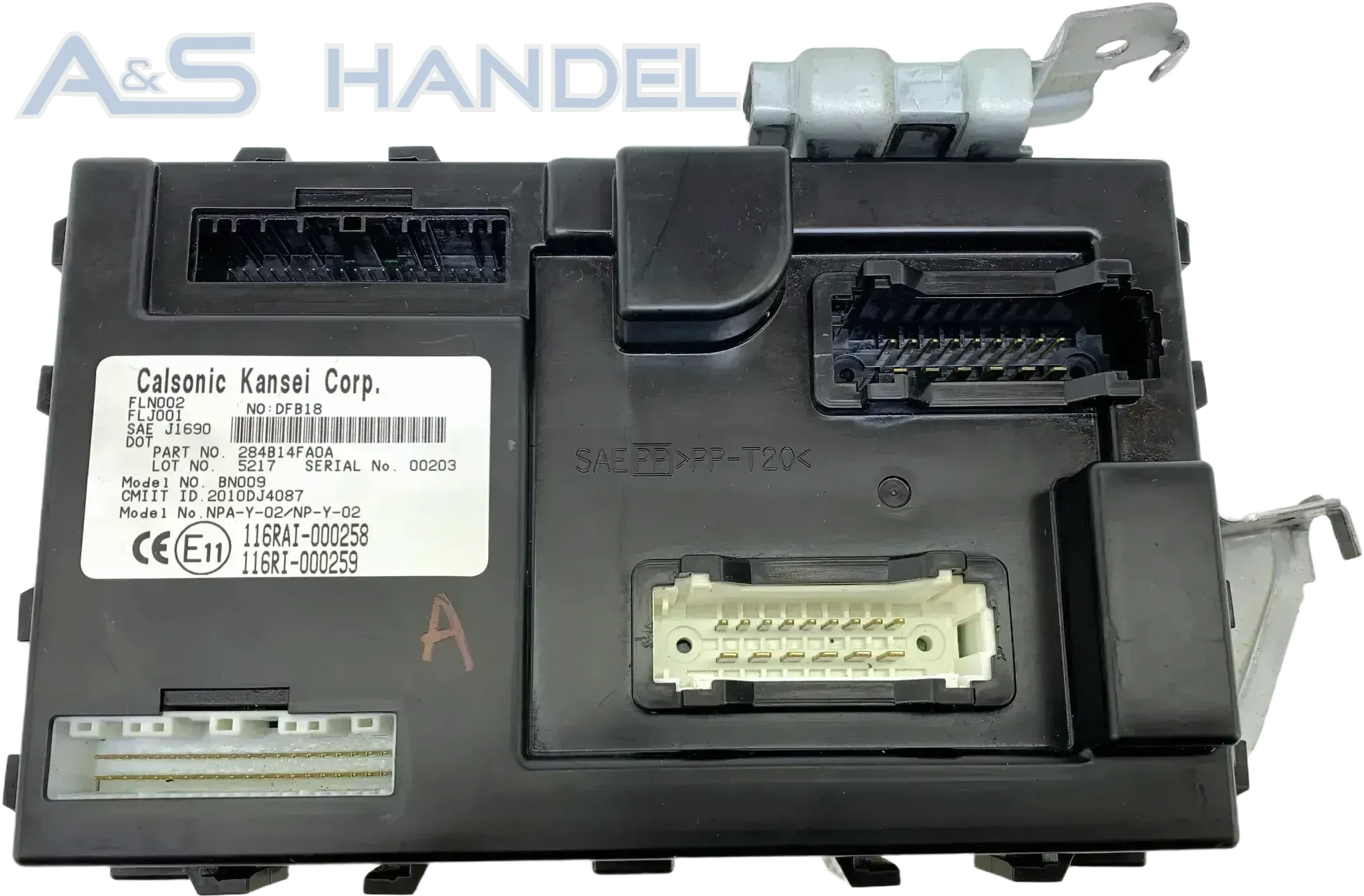 Original Nissan E-Nv200 Steuergerät ECU Karosserie 284B14FA0A - Bild 1