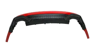 Original Audi RS7 C8 Heckstoßstange Rot mit Diffusor hinten 4K8807511K - Bild 5