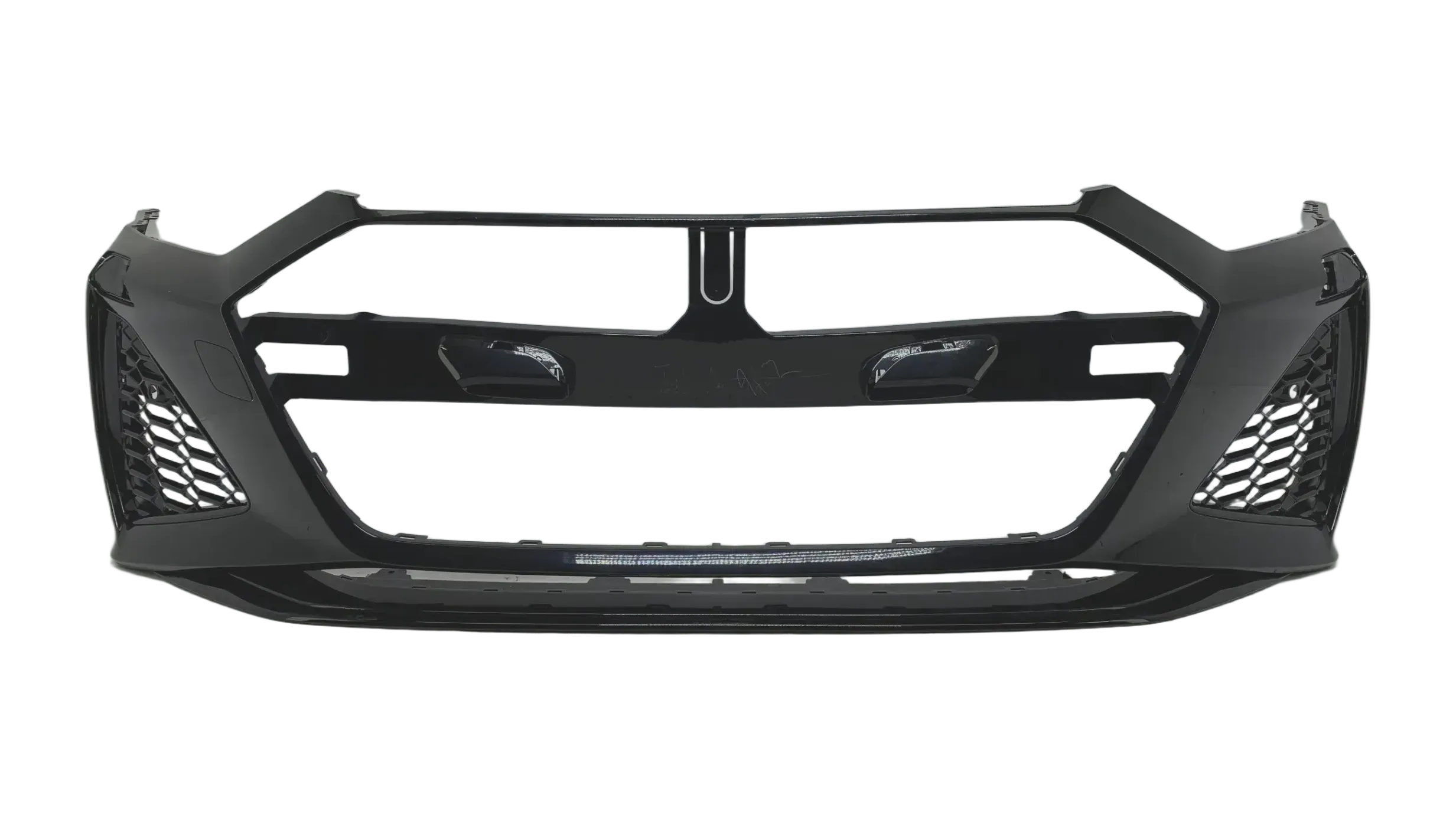 Original AUDI A6 A7 RS6 RS7 C8 Stoßstange SRA Bumper Schwarz Vorne 4K8807437J - Bild 1