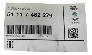 NEU Original BMW I I3S I01 I3S Stoßfangerverbindungshakenabdeckung 51117462279 - Bild 2