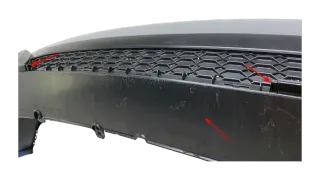 Original Audi RS7 C8 Heckstoßstange Grau mit Diffusor hinten 4K8807511K - Bild 9