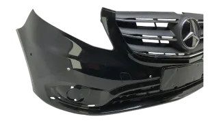 Original Mercedes Benz Vito W447 Stoßstange Frontbumper schwarz - Bild 3