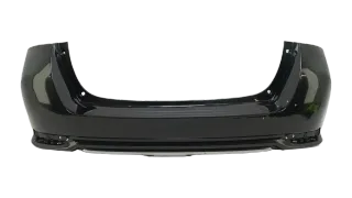 Original Toyota Auris II 2 Stoßstange Hinten AHK Schwarz 5215602D10 - Bild 1