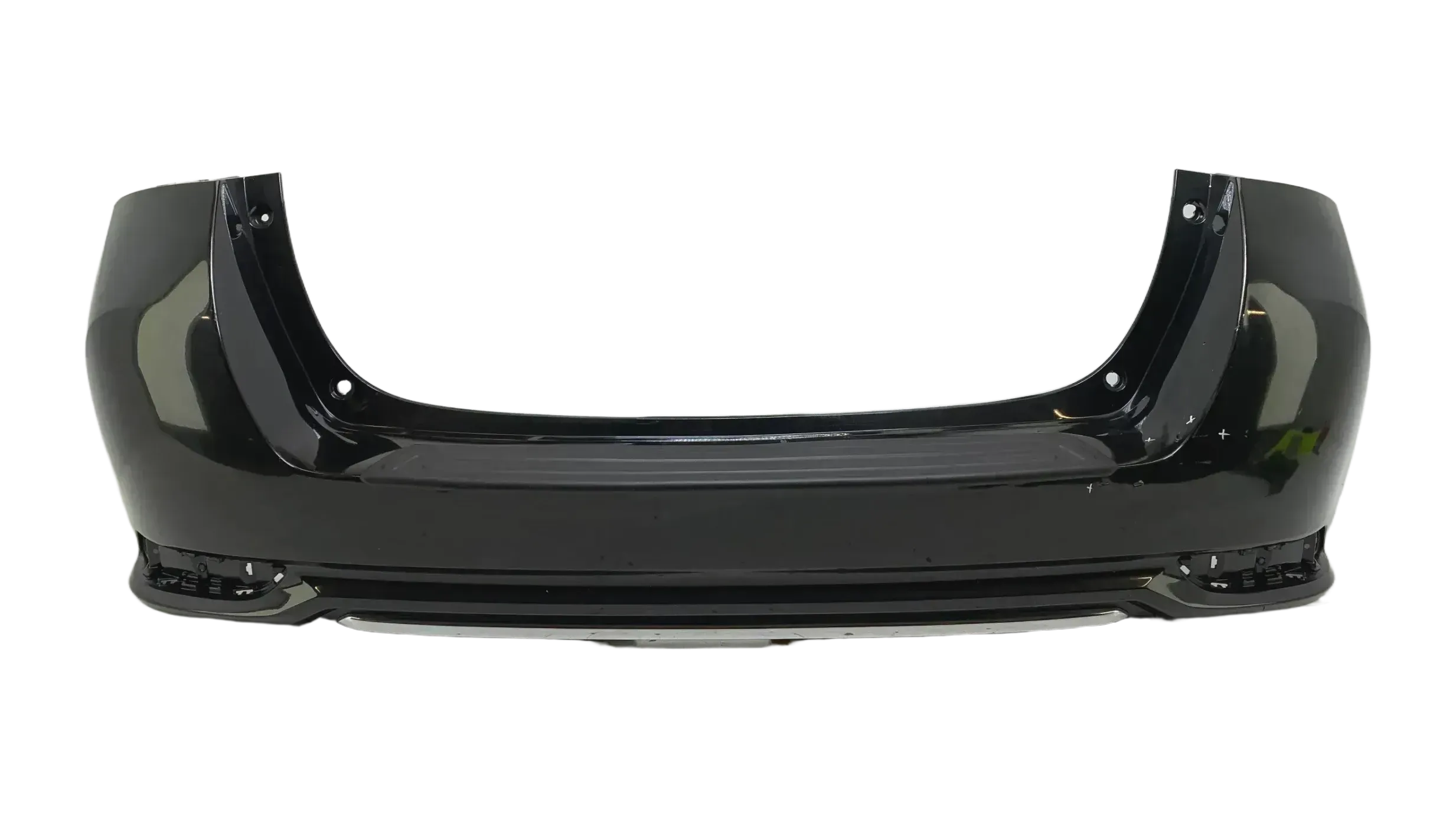 Original Toyota Auris II 2 Stoßstange Hinten AHK Schwarz 5215602D10 - Bild 1