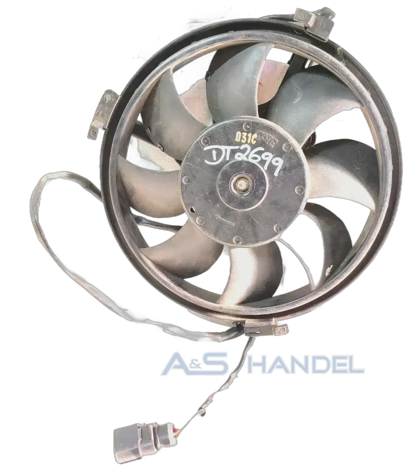 Original Audi A4 A6 A8 Skoda Superb Passat Elektrolüfter Motorkühlung 4z7959455F - Bild 1