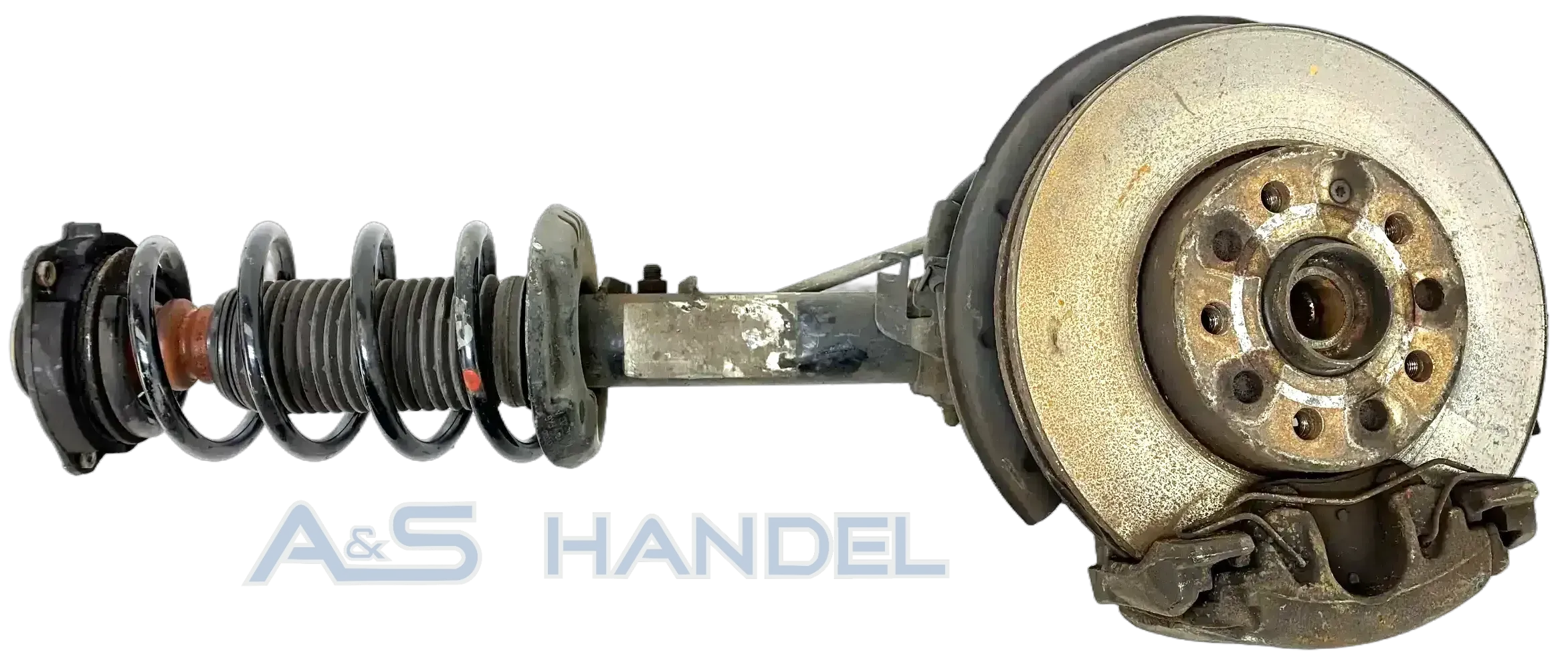 Orig VW Passat Golf 5 Jetta Scirocco Caddy 2K Federbein Achsschenkel 1T0413031HE - Bild 1