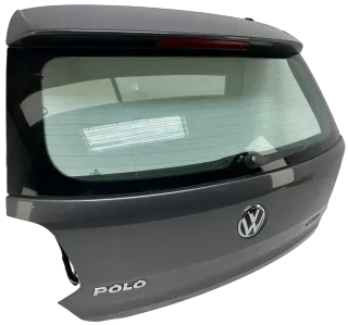 Original Volkswagen Polo 6R Heckklappe Grau Metallic Komplett - Bild 2