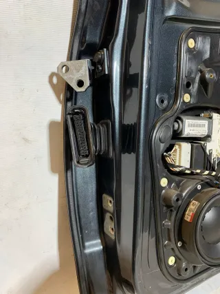 Original Volkswagen Golf 6 5K Tür Beifahrerseite Hinten Rechts Grau Metallic - Bild 5