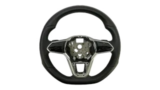 Orig. Lederlenkrad Schaltwippen VW Golf 8 5H VIII 5H0419089FB Lenkrad - Bild 1