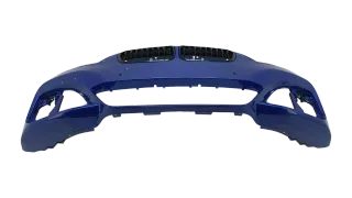 Original BMW 1 F20 F21 M Paket Facelift Stoßstange Blau PDC Nieren Vorne 8060283 - Bild 3